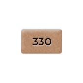 330 g bruin kraftkarton