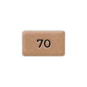 70 g kraftpapier bruin