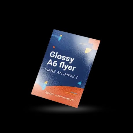 Flyer A6 glanzend