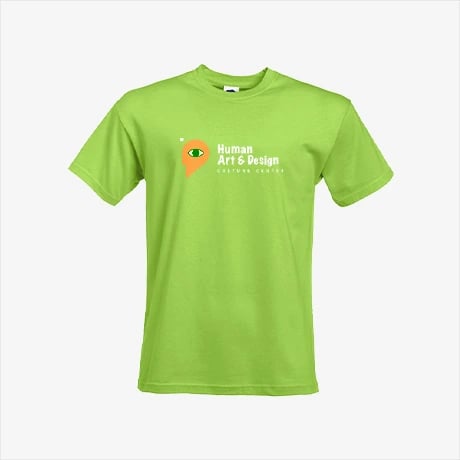 Basic heren T-shirt met bedrukking voor promotioneel gebruik