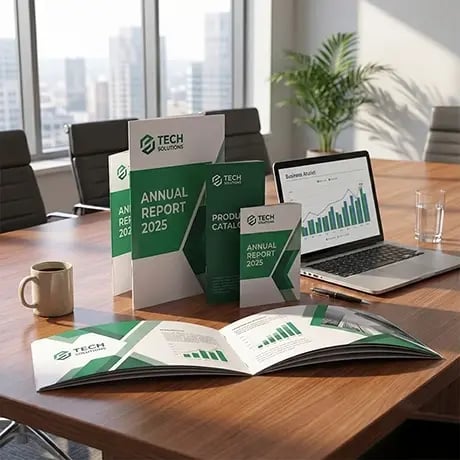 Geniete magazines in duurzame uitvoering