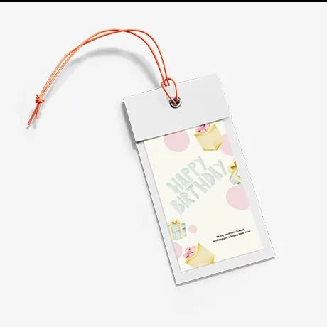 Gepersonaliseerde product- en cadeaulabels voor branding