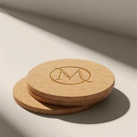 Houten onderzetters