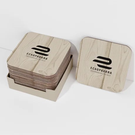 Houten onderzetters