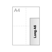 A6 US (7,4 x 21 cm)
