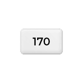 170 g mat gestreken papier