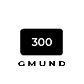 Gmund zwart 300 g