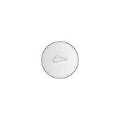 Rond, diameter 2,5 cm