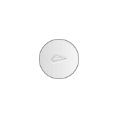 Rond, diameter 3 cm