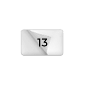 13 vellen