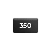 350 g zwart karton