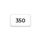 Mat gestreken papier 350 g