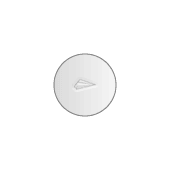 Rond, diameter 3,5 cm