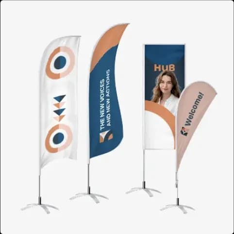 V-vorm vastgoedpanelen online gedrukt en binnen 24u geleverd voor verkoop en verhuur