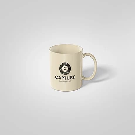 Gepersonaliseerde reclamemok voor promotie en branding