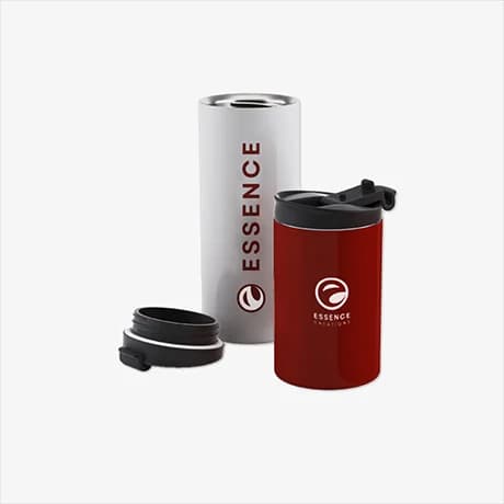 Stijlvolle en geïsoleerde thermosbeker voor warme en koude dranken